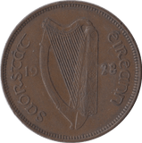 1928 HALFPENNY IRELAND - WORLD COINS - Cambridgeshire Coins