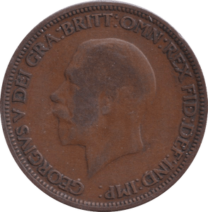1928 HALFPENNY ( NF ) - HALFPENNY - Cambridgeshire Coins