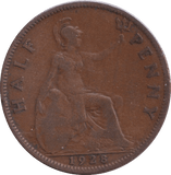 1928 HALFPENNY ( NF ) - HALFPENNY - Cambridgeshire Coins