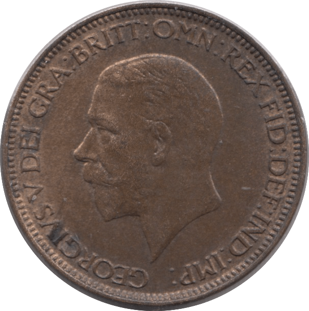 1928 HALFPENNY ( UNC ) - Halfpenny - Cambridgeshire Coins
