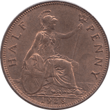 1928 HALFPENNY ( UNC ) - HALFPENNY - Cambridgeshire Coins