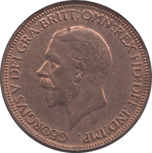 1928 HALFPENNY ( UNC ) - HALFPENNY - Cambridgeshire Coins