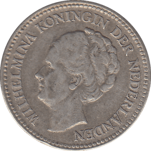 1928 NETHERLANDS HALF GULDEN - WORLD COINS - Cambridgeshire Coins