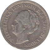 1928 NETHERLANDS HALF GULDEN - WORLD COINS - Cambridgeshire Coins