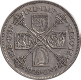 1928 ONE FLORIN ( VF ) - FLORIN - Cambridgeshire Coins