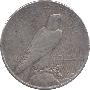 1928 PEACE DOLLAR USA - WORLD COINS - Cambridgeshire Coins