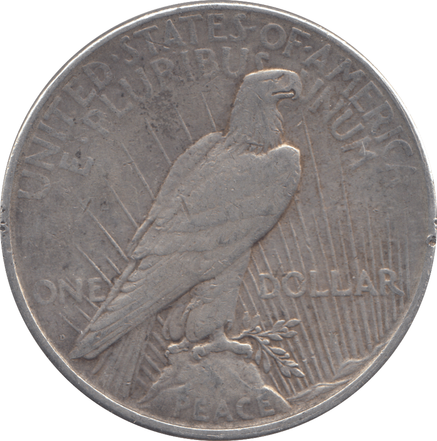 1928 PEACE DOLLAR USA - WORLD COINS - Cambridgeshire Coins