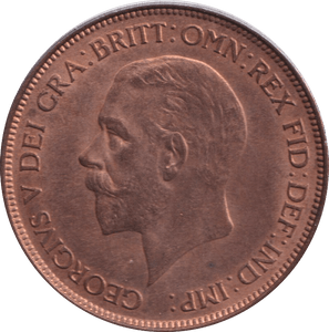 1928 PENNY ( AUNC ) - PENNY - Cambridgeshire Coins
