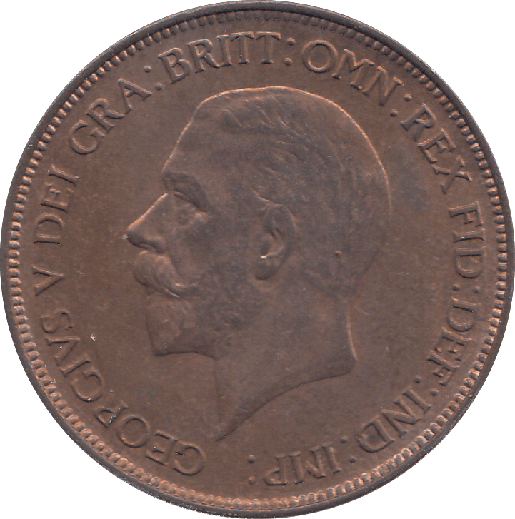 1928 PENNY ( AUNC ) - PENNY - Cambridgeshire Coins