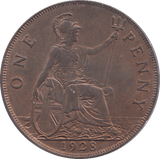1928 PENNY ( AUNC ) - PENNY - Cambridgeshire Coins