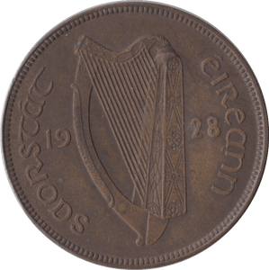 1928 PENNY IRELAND - WORLD COINS - Cambridgeshire Coins