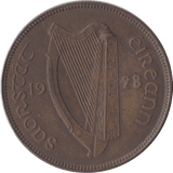 1928 PENNY IRELAND - WORLD COINS - Cambridgeshire Coins