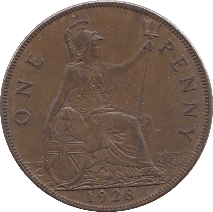 1928 PENNY ( UNC ) - Penny - Cambridgeshire Coins