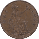 1928 PENNY ( UNC ) - Penny - Cambridgeshire Coins