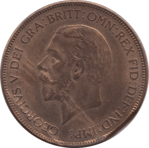 1928 PENNY ( UNC ) - PENNY - Cambridgeshire Coins