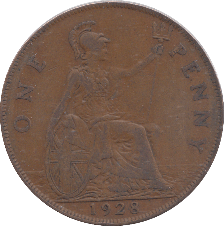 1928 PENNY ( VF ) - PENNY - Cambridgeshire Coins