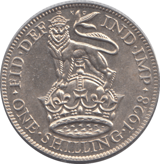 1928 SHILLING ( BU ) - SHILLING - Cambridgeshire Coins