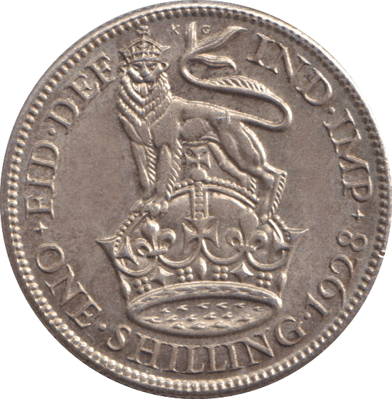 1928 SHILLING ( EF ) - SHILLING - Cambridgeshire Coins