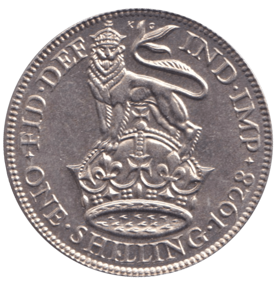 1928 SHILLING ( UNC ) - SHILLING - Cambridgeshire Coins