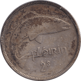 1928 SILVER 2 SHILLING IRELAND - SILVER WORLD COINS - Cambridgeshire Coins