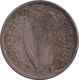 1928 SILVER 2 SHILLING IRELAND - SILVER WORLD COINS - Cambridgeshire Coins