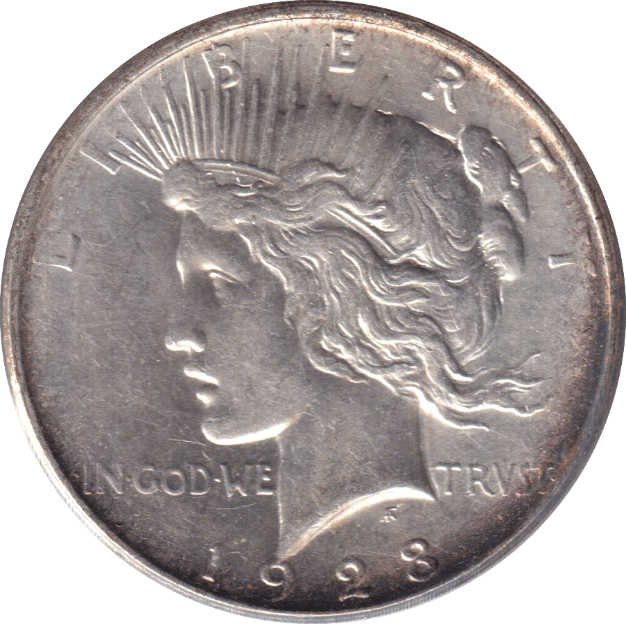 1928 SILVER ONE DOLLAR USA - SILVER WORLD COINS - Cambridgeshire Coins