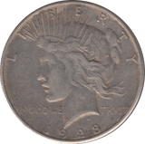 1928 SILVER ONE DOLLAR USA - SILVER WORLD COINS - Cambridgeshire Coins