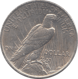1928 SILVER PEACE DOLLAR USA - SILVER WORLD COINS - Cambridgeshire Coins