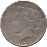 1928 USA SILVER PEACE DOLLAR SAN FRANCISCO MINT - SILVER WORLD COINS - Cambridgeshire Coins