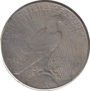 1928 USA SILVER PEACE DOLLAR SAN FRANCISCO MINT - SILVER WORLD COINS - Cambridgeshire Coins
