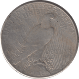 1928 USA SILVER PEACE DOLLAR SAN FRANCISCO MINT - SILVER WORLD COINS - Cambridgeshire Coins