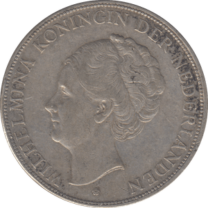 1929 2 1/2 GULDEN NETHERLANDS - WORLD COINS - Cambridgeshire Coins