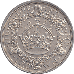 1929 CROWN ( AUNC ) - CROWN - Cambridgeshire Coins