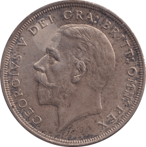 1929 CROWN ( AUNC ) - CROWN - Cambridgeshire Coins