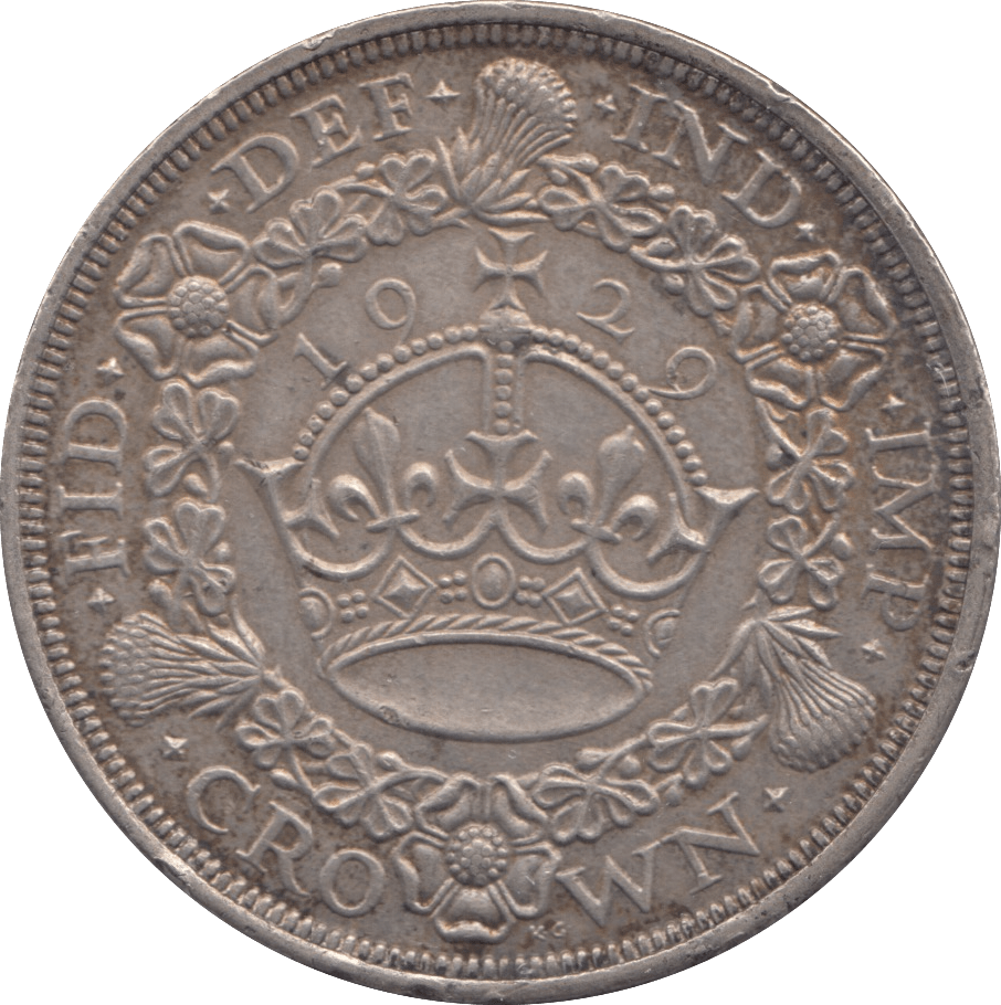 1929 CROWN ( GVF ) - CROWN - Cambridgeshire Coins