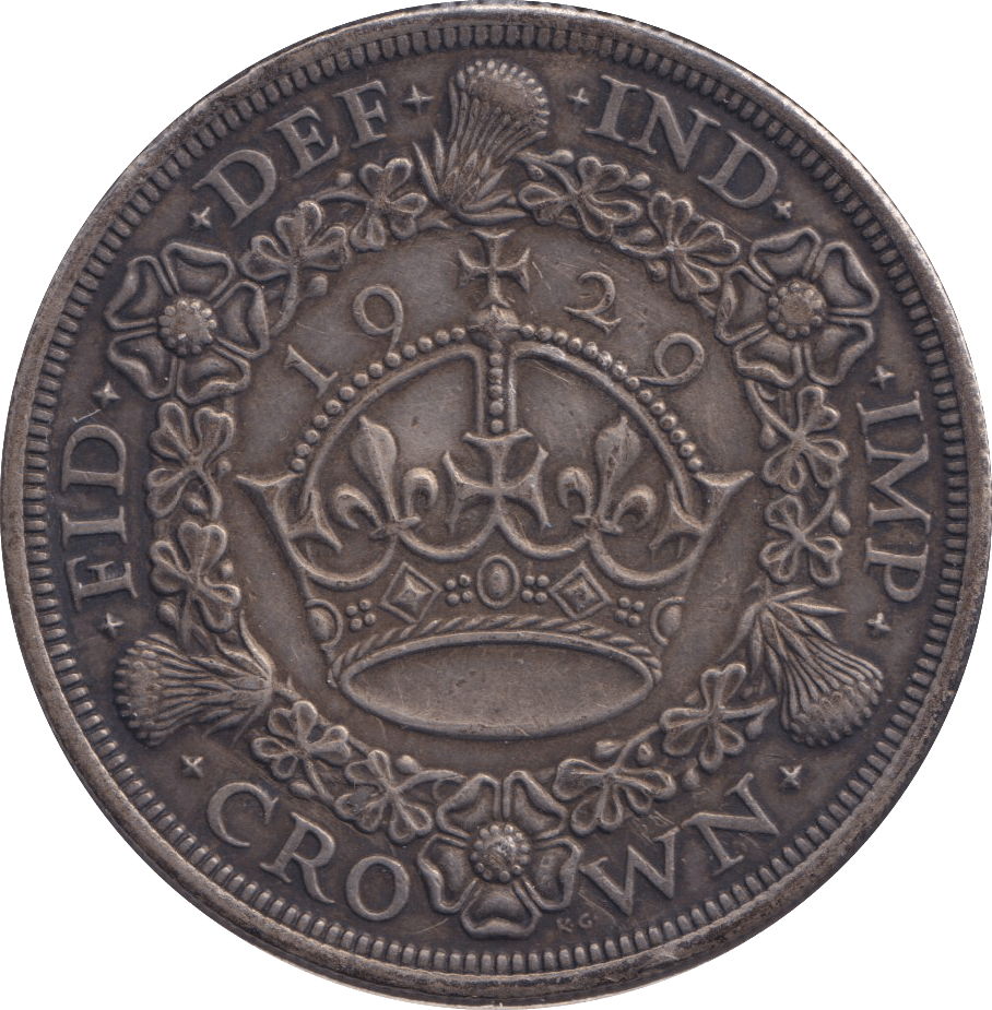 1929 CROWN ( GVF ) - CROWN - Cambridgeshire Coins