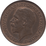 1929 FARTHING ( AUNC ) - FARTHING - Cambridgeshire Coins