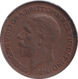 1929 FARTHING ( EF ) - FARTHING - Cambridgeshire Coins