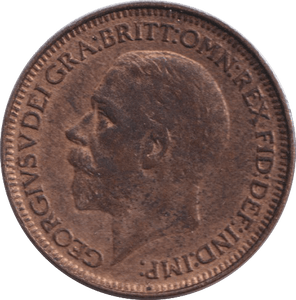 1929 FARTHING ( GF ) - FARTHING - Cambridgeshire Coins