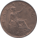 1929 FARTHING ( UNC ) - FARTHING - Cambridgeshire Coins