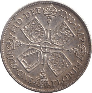1929 FLORIN ( AUNC ) - FLORIN - Cambridgeshire Coins