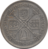 1929 FLORIN ( F ) - FLORIN - Cambridgeshire Coins