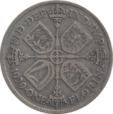 1929 FLORIN ( FINE ) - FLORIN - Cambridgeshire Coins