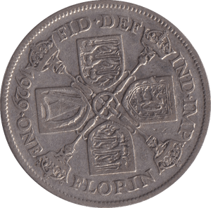 1929 FLORIN ( GF ) - FLORIN - Cambridgeshire Coins
