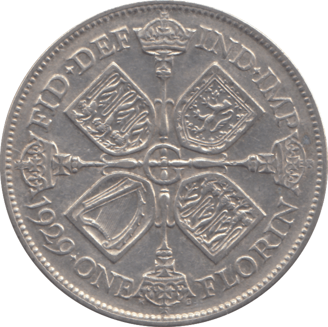 1929 FLORIN ( GVF ) - FLORIN - Cambridgeshire Coins