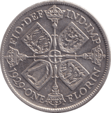 1929 FLORIN ( VF ) - FLORIN - Cambridgeshire Coins