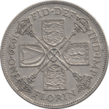1929 FLORIN ( VF ) - FLORIN - Cambridgeshire Coins
