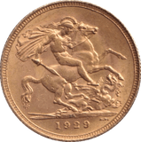 1929 GOLD SOVEREIGN ( GVF ) PRETORIA MINT - SOVEREIGN - Cambridgeshire Coins