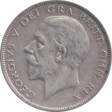 1929 HALFCROWN ( EF ) - Halfcrown - Cambridgeshire Coins