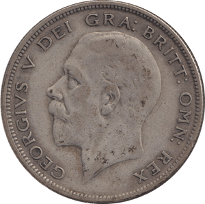 1929 HALFCROWN ( FINE ) - HALFCROWN - Cambridgeshire Coins